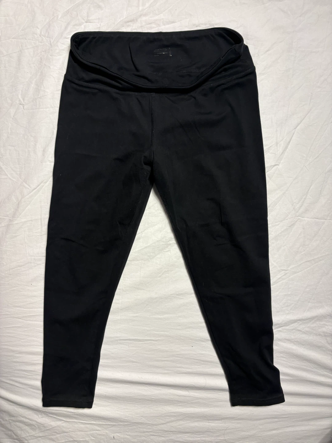 Jockey Black Leggings - Large