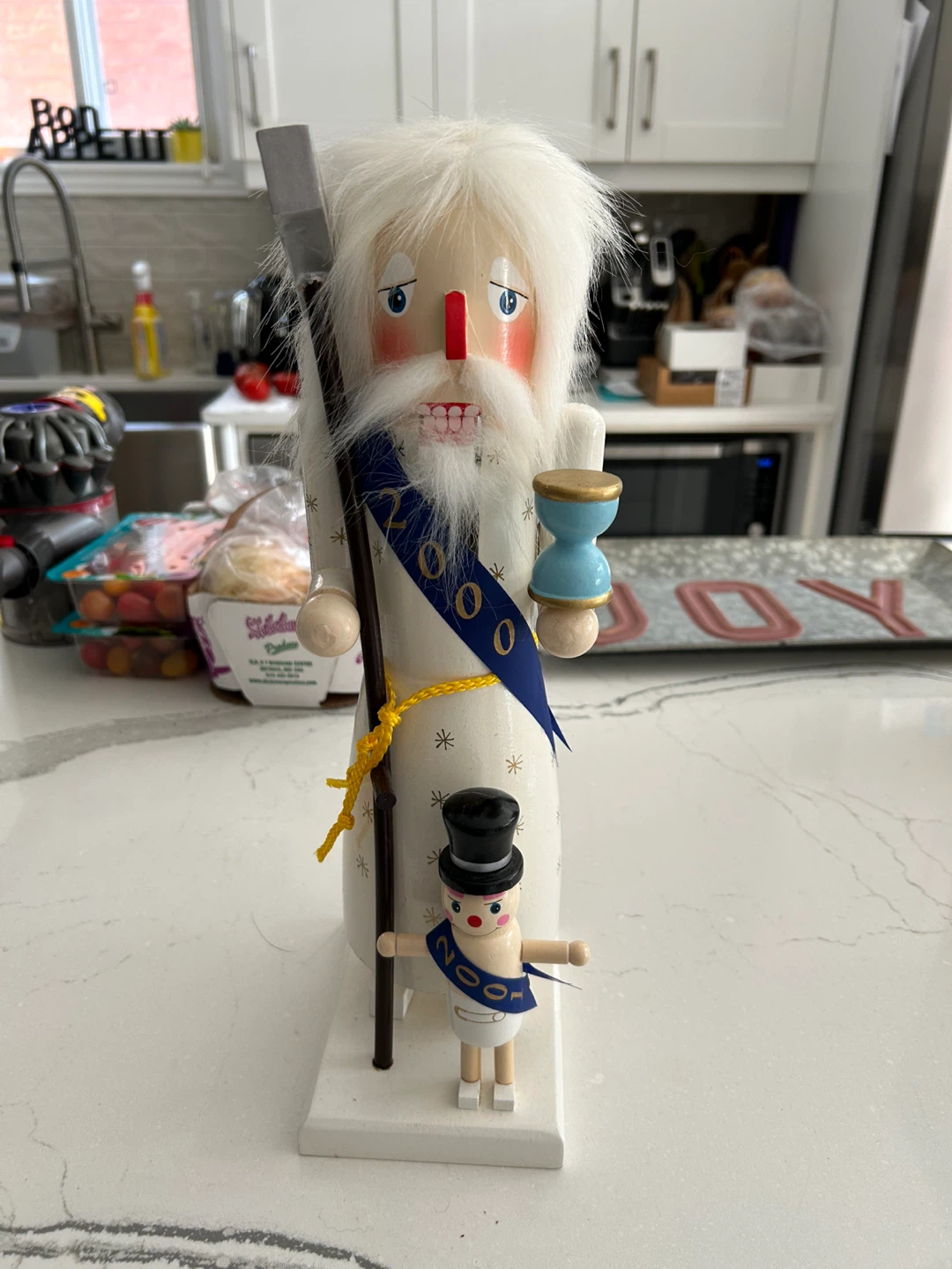 2000 Father Time Millennium Nutcracker
