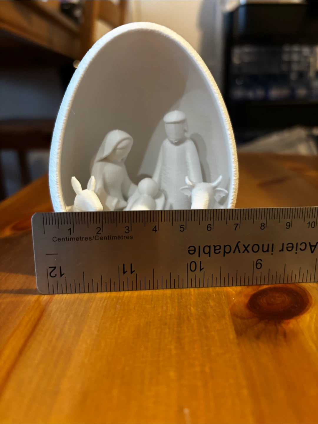 3D Printed Nativity Egg Scene - photo 4
