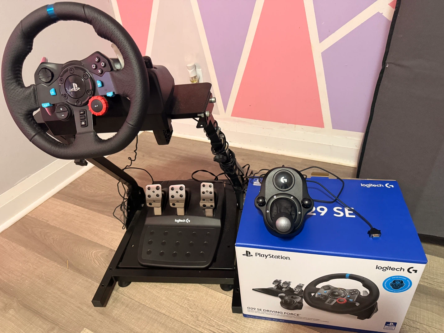 Logitech G29 SE Driving Force Racing Wheel and Stand
