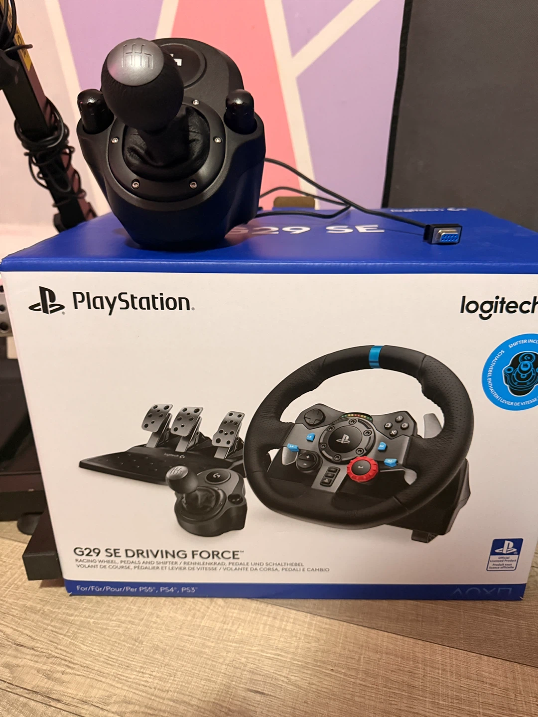 Logitech G29 SE Driving Force Racing Wheel and Stand - photo 2