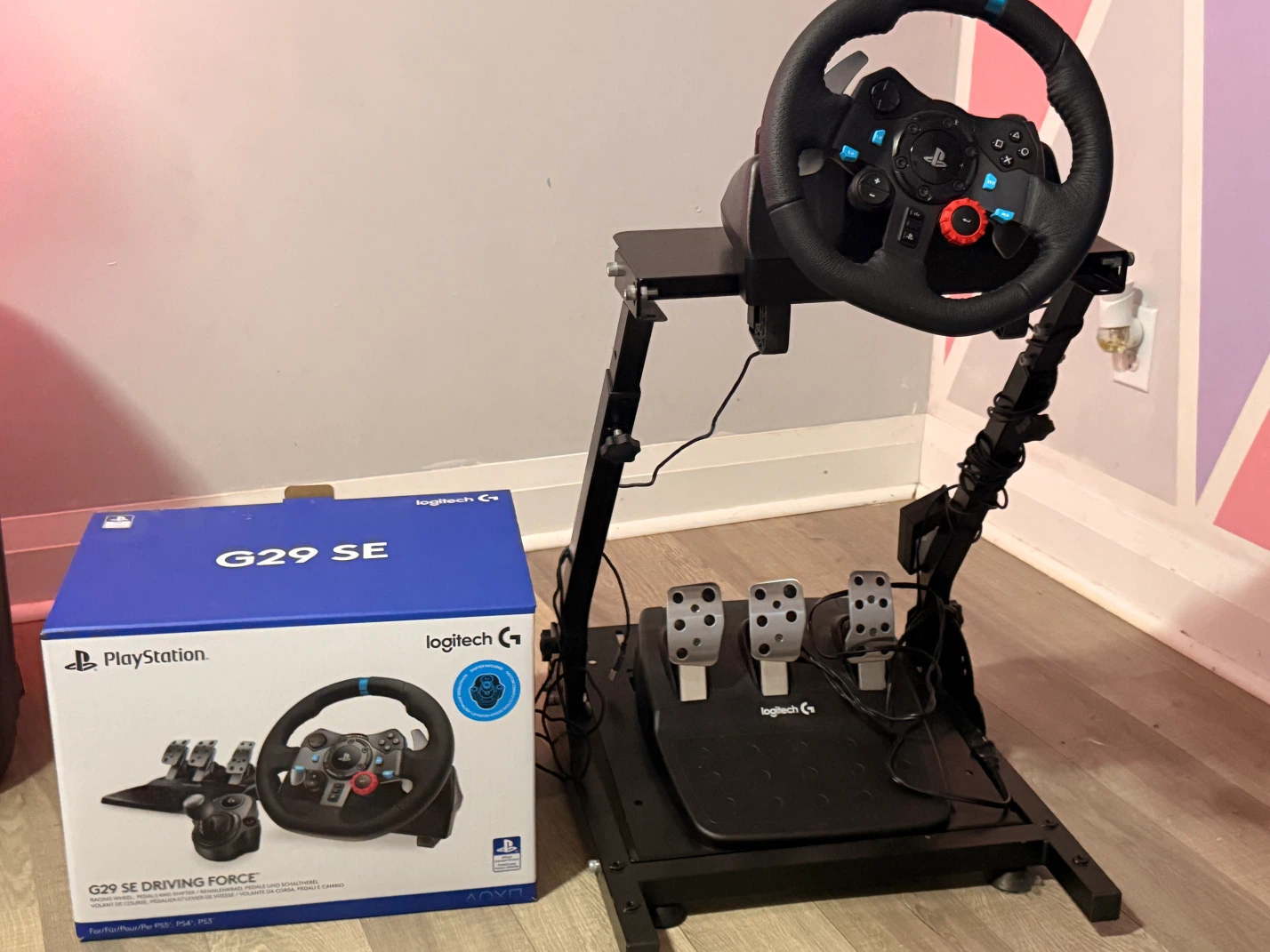 Logitech G29 SE Driving Force Racing Wheel and Stand - photo 5