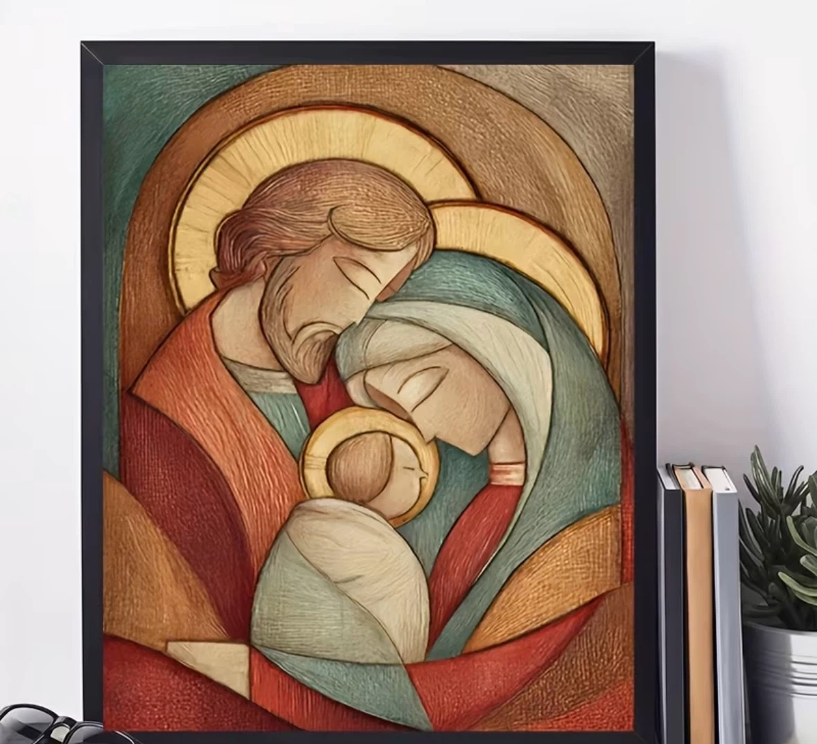 Holy Family Canvas Wall Art - photo 3