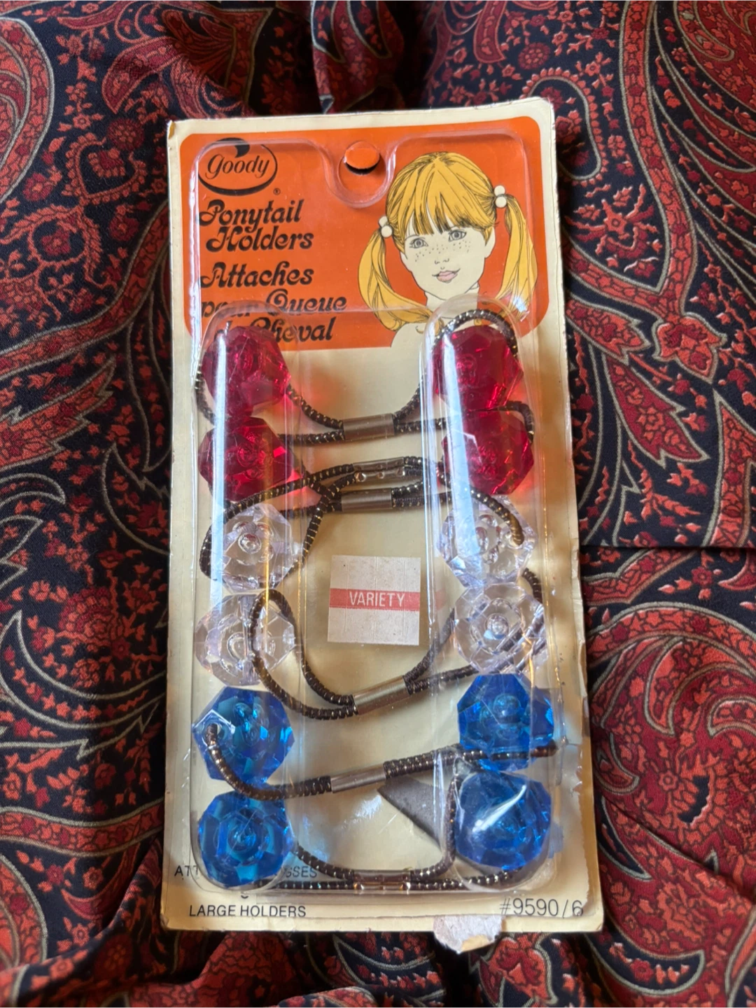 Vintage 1970’s Goody Ponytail Holders #9590/6