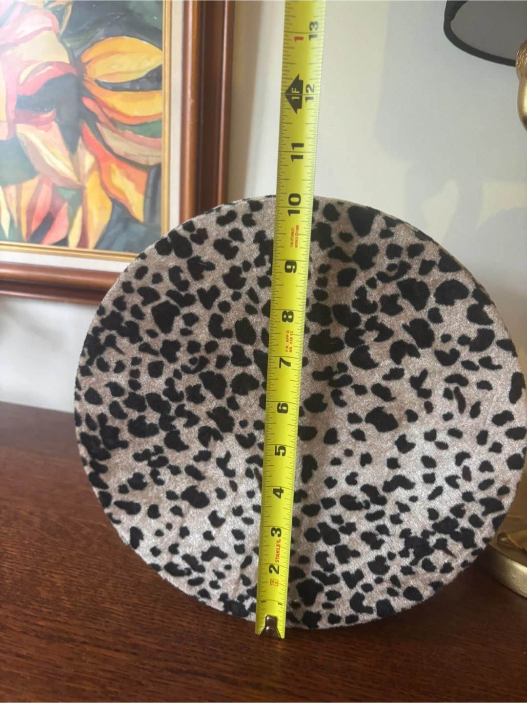 London Drugs Medium Cheetah Print Hat Box - photo 5
