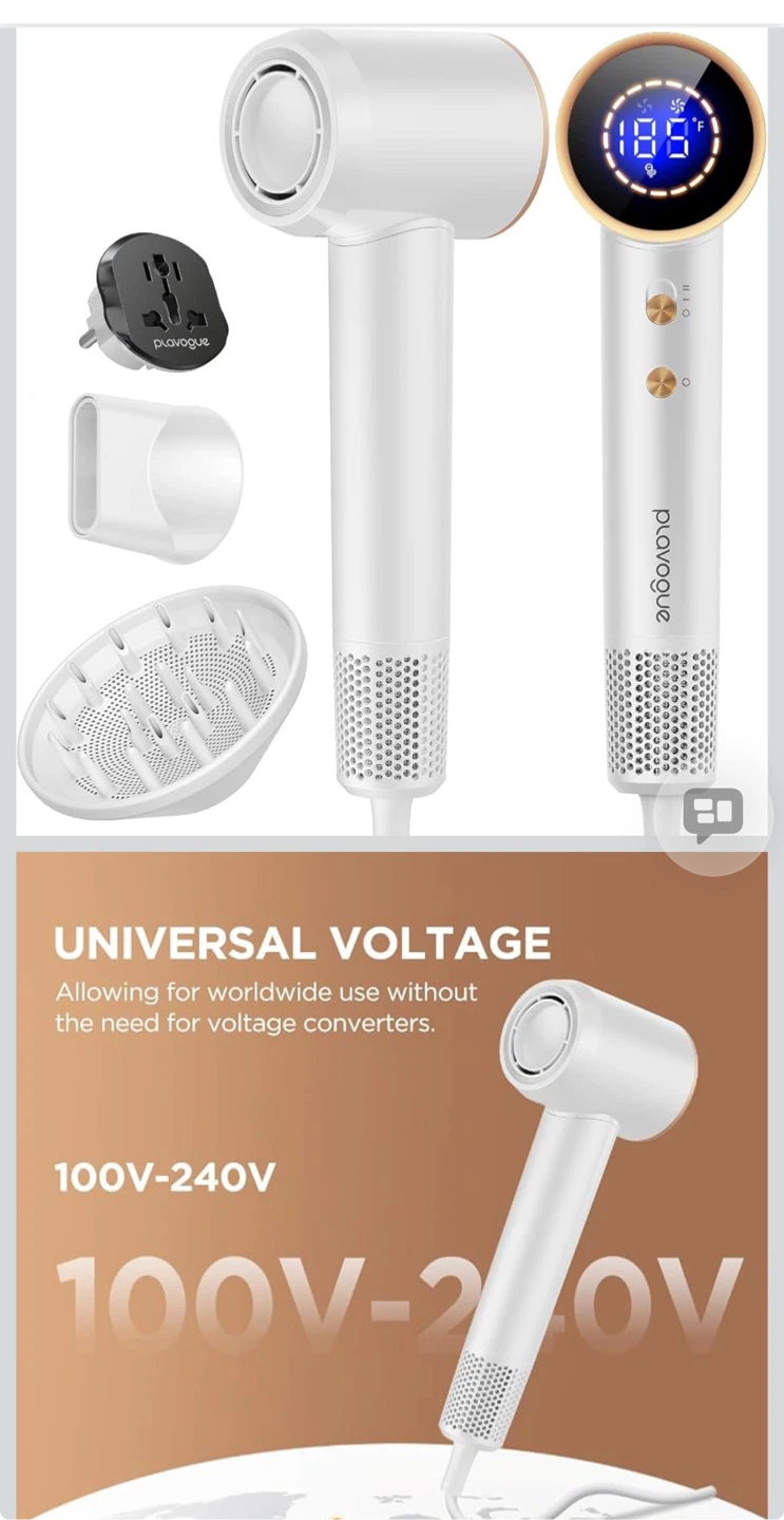 Plavogue Ultra-Quiet Hair Dryer - photo 2