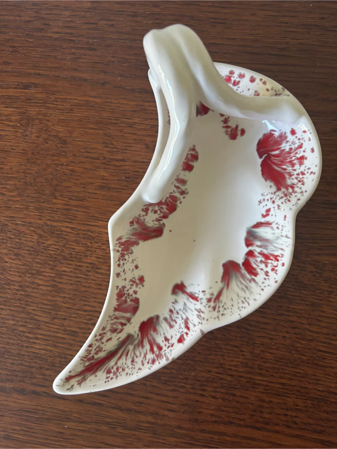 MCM Mountainview Ceramics Leaf Dish - photo 2