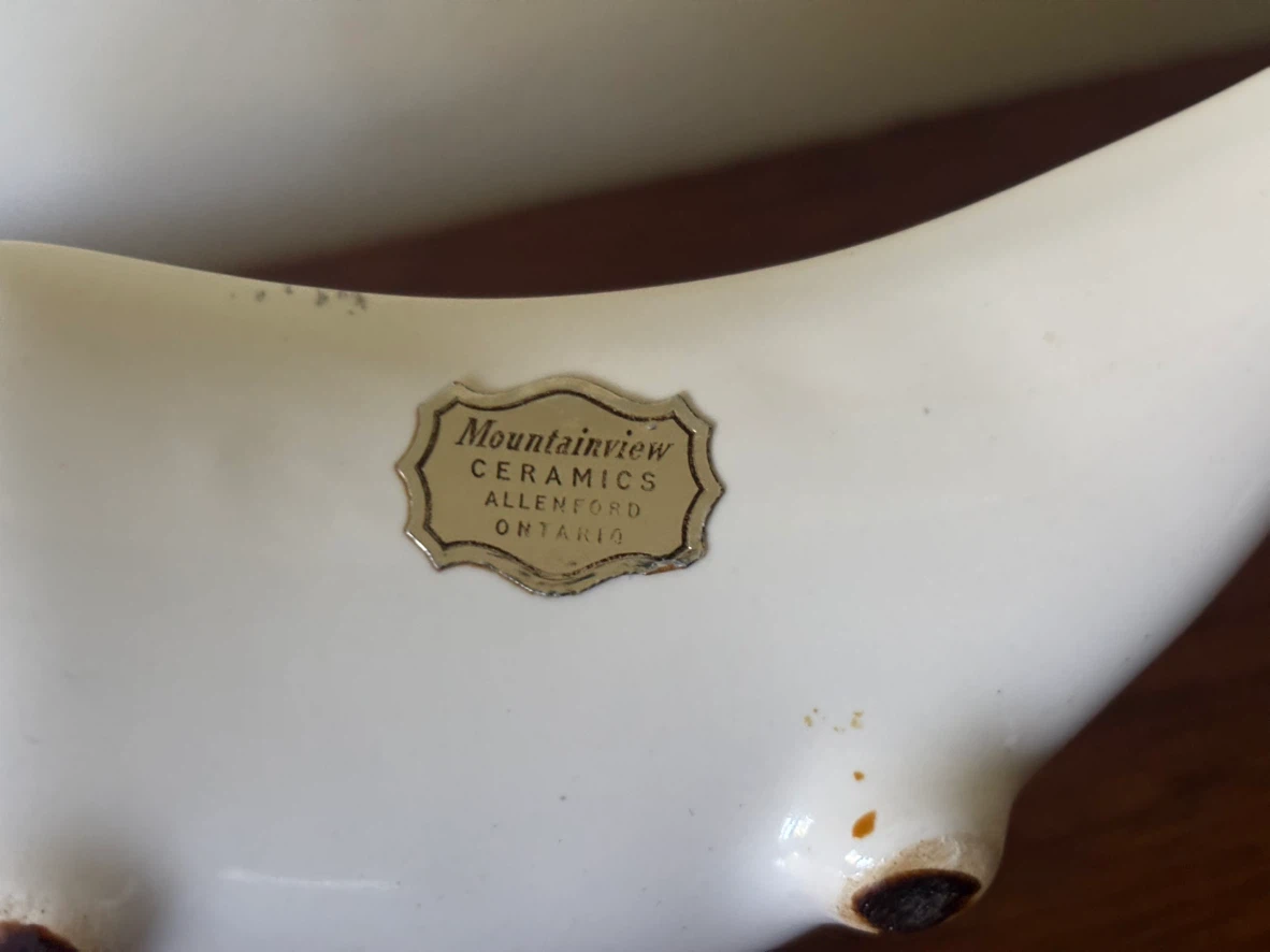 MCM Mountainview Ceramics Leaf Dish - photo 3