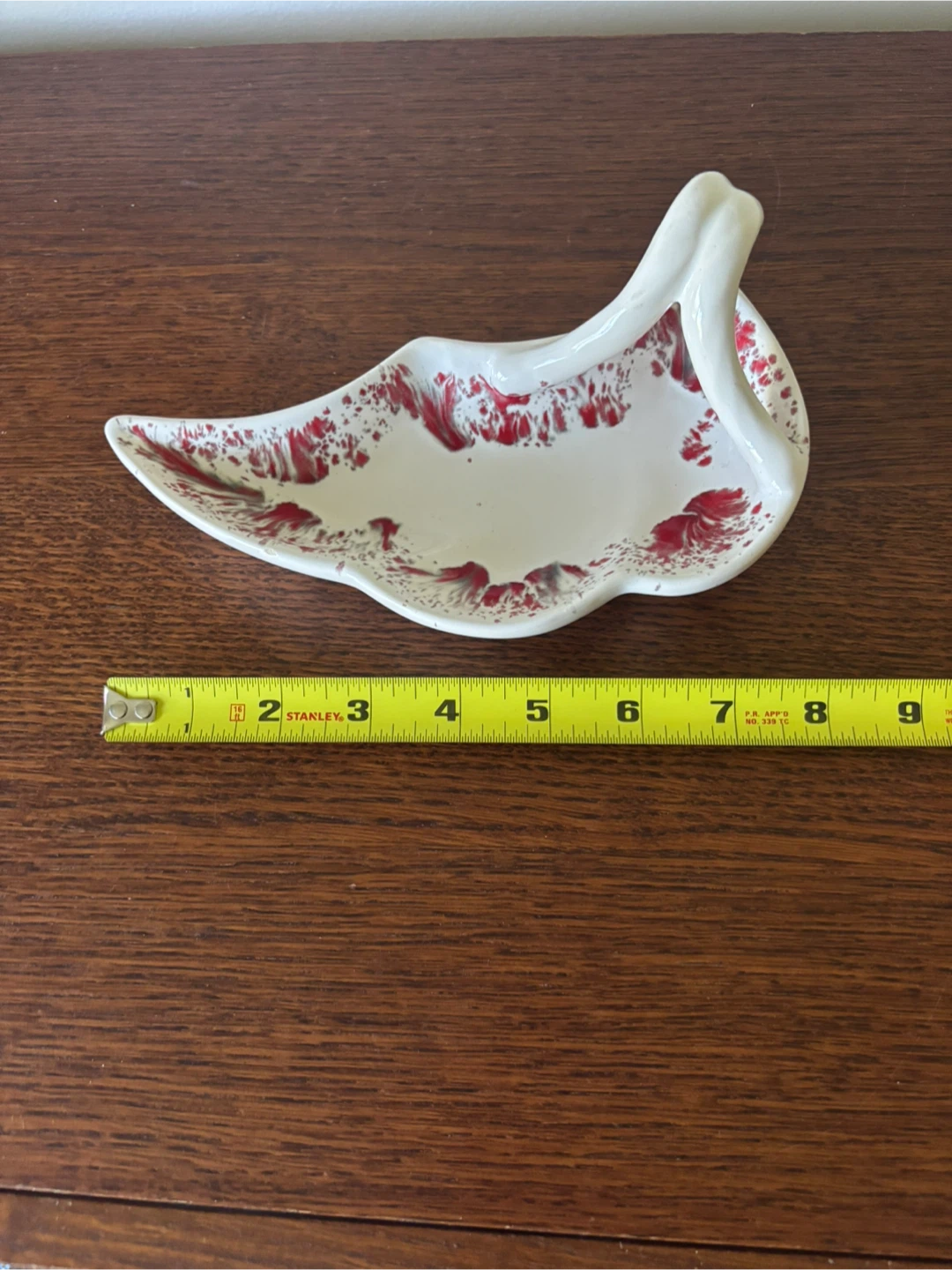 MCM Mountainview Ceramics Leaf Dish - photo 4