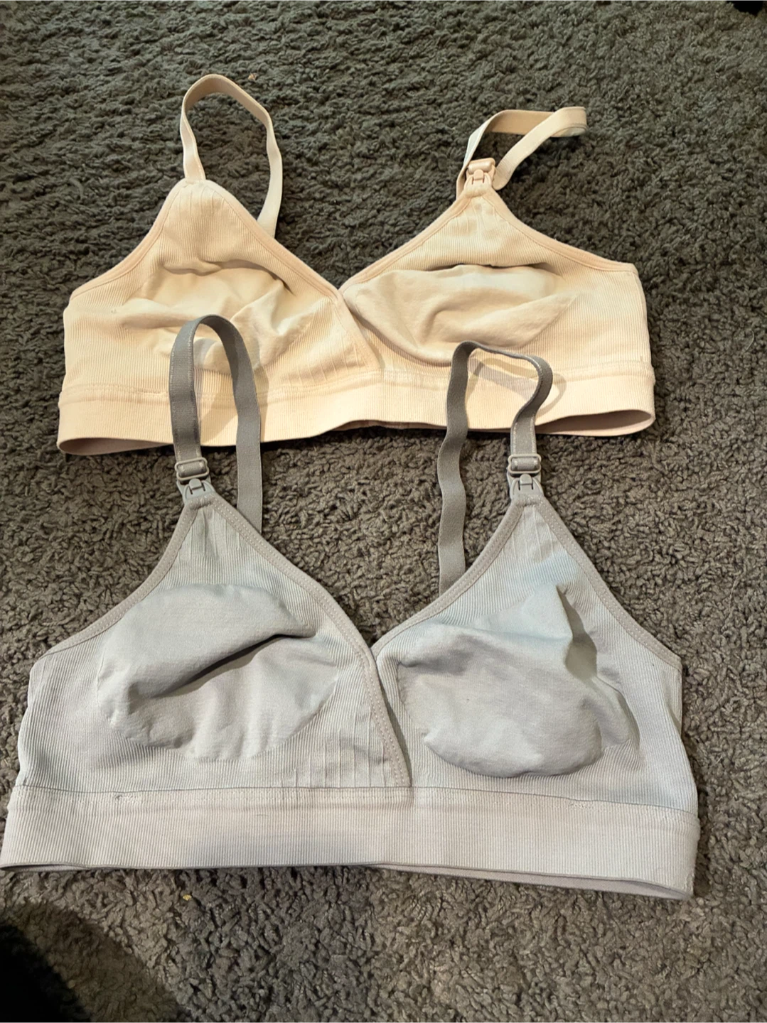 Two Maternity Nursing Bras, Size M
