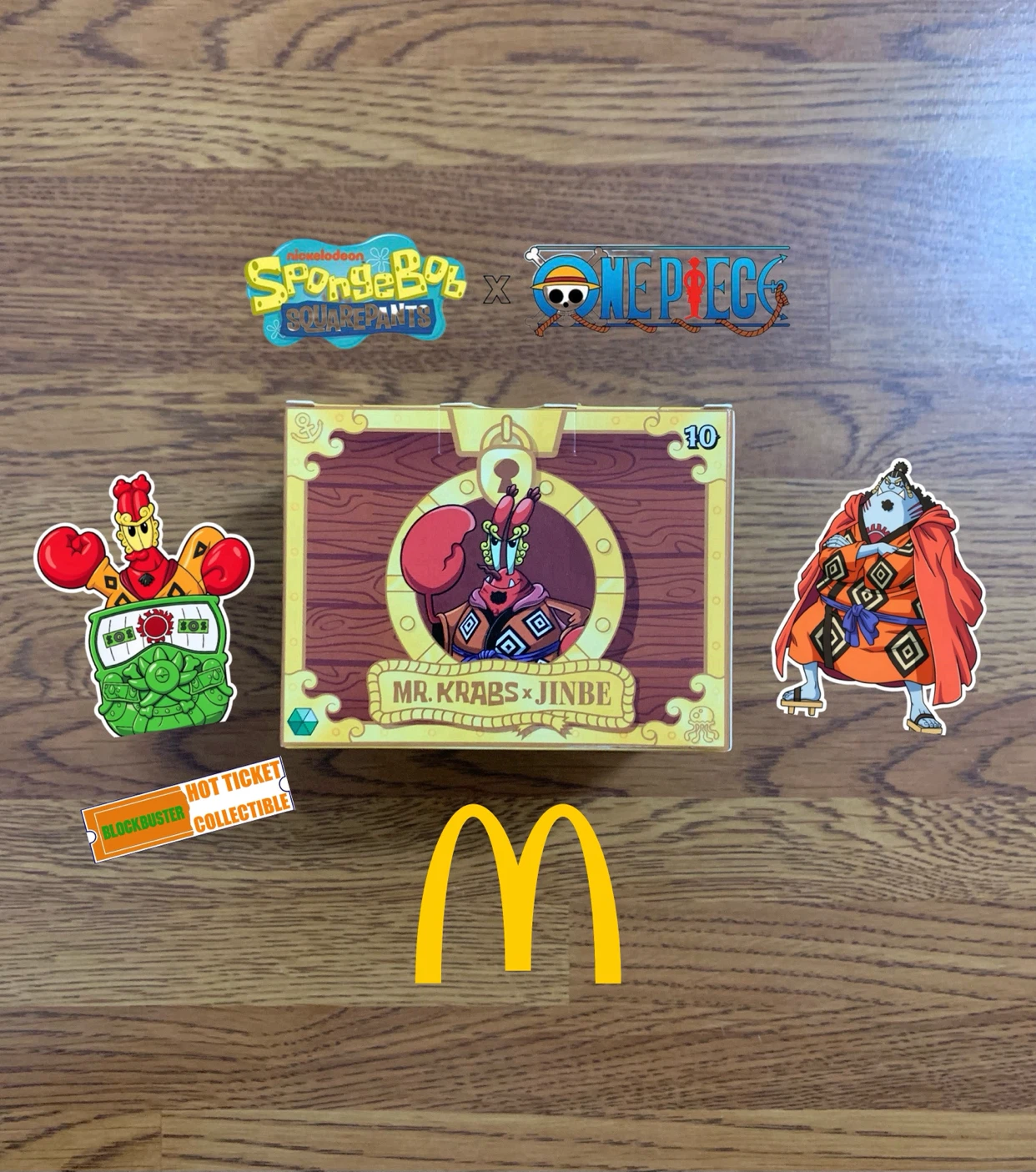 McDonald’s | SpongeBob… Happy Meal Toy (Mr. Krabs x Jinbe)