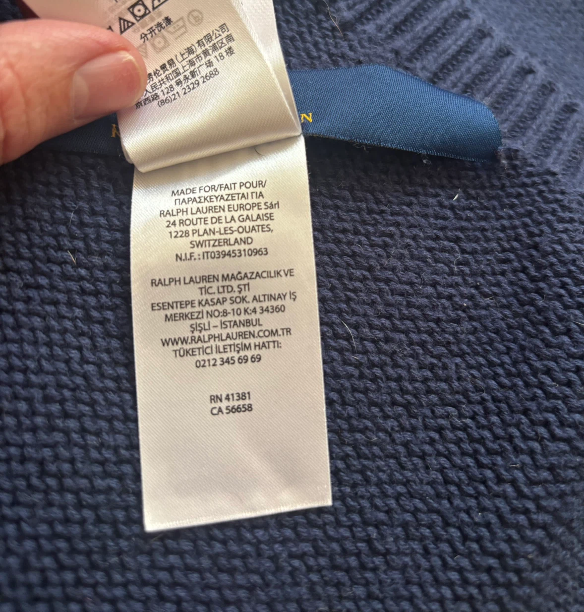 Vintage Polo Ralph Lauren Knit Throw Blanket - photo 5