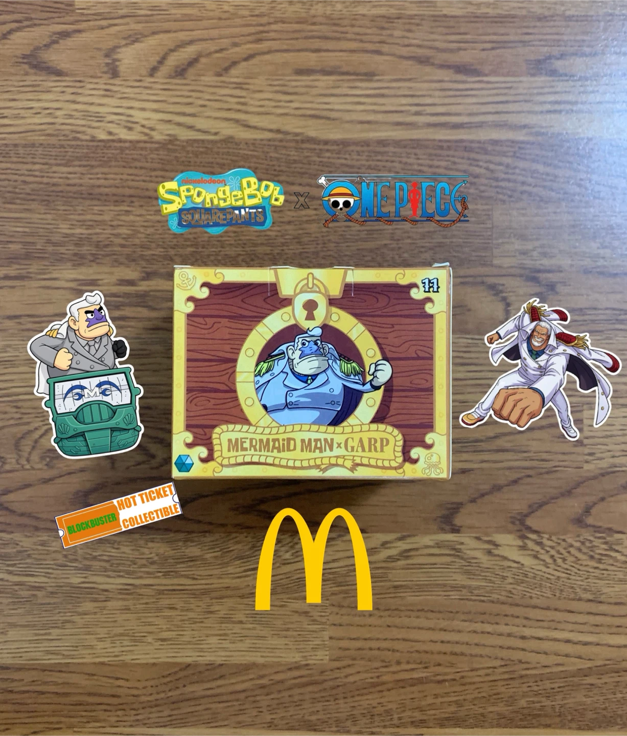 McDonald’s | SpongeBob… Happy Meal Toy (Mermaid Man x Garp)