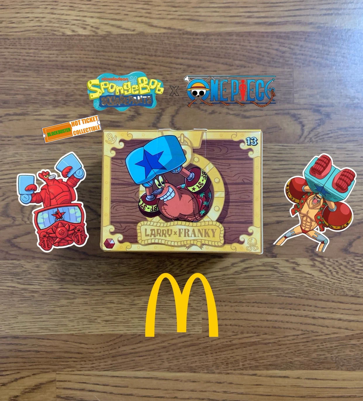 McDonald’s | SpongeBob… Happy Meal Toy (Larry x Franky)