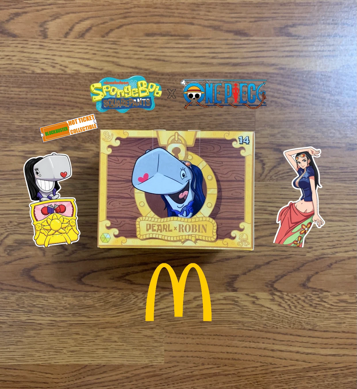 McDonald’s | SpongeBob… Happy Meal Toy (Pearl x Robin)