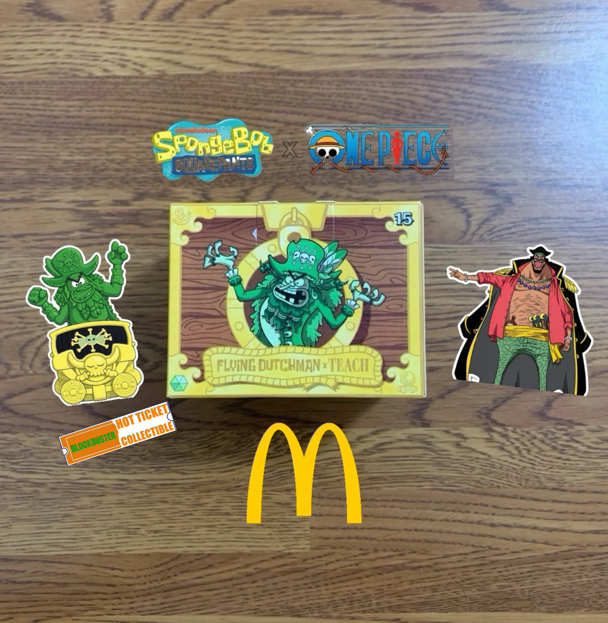 McDonald’s | SpongeBob… Happy Meal Toy (Flying Dutchman x Teach)