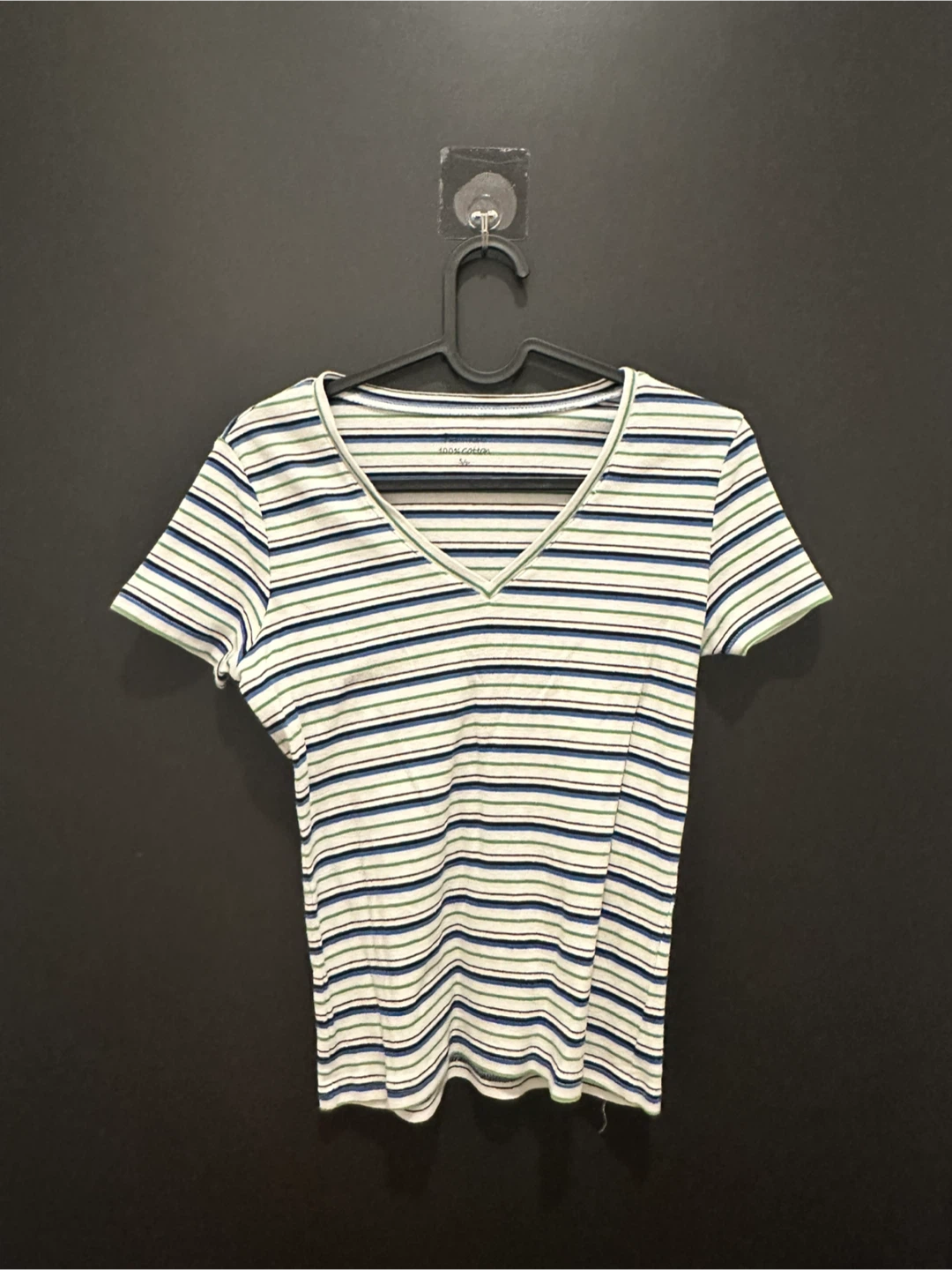 Cotton V-Neck T-Shirts - photo 5