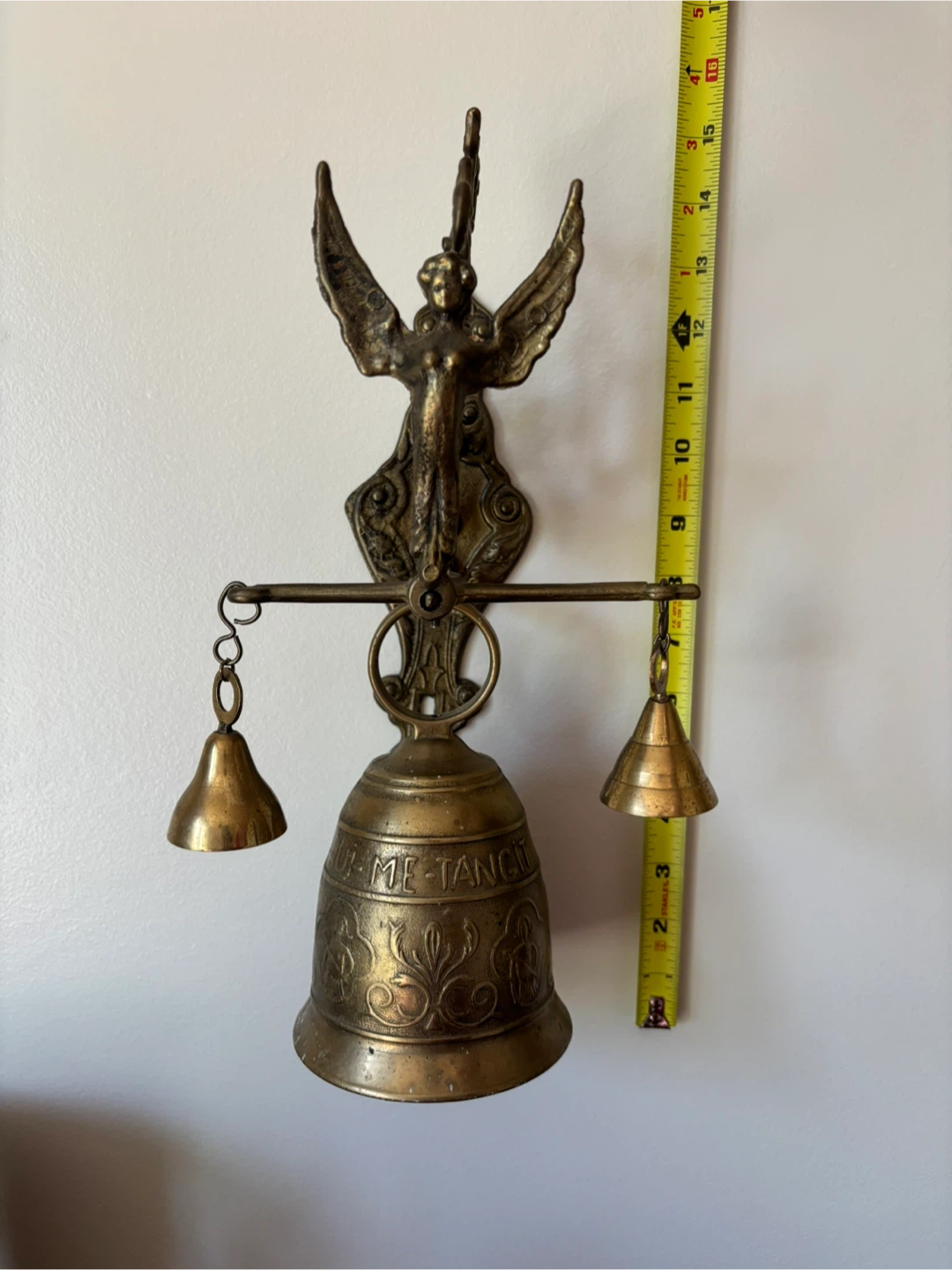 Vintage Brass Monastery Wall Bell - photo 5