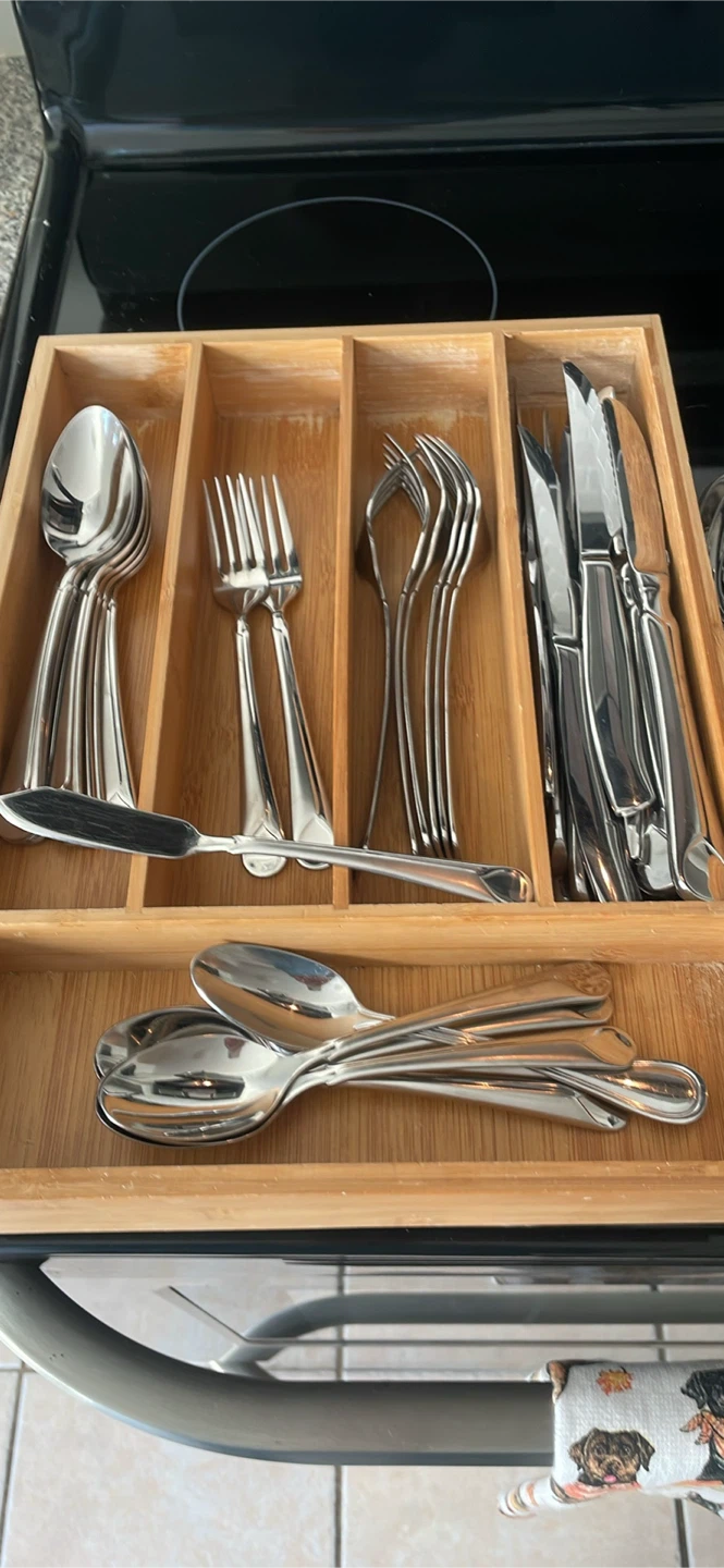 Assorted Kitchen Utensils and Cutlery Set