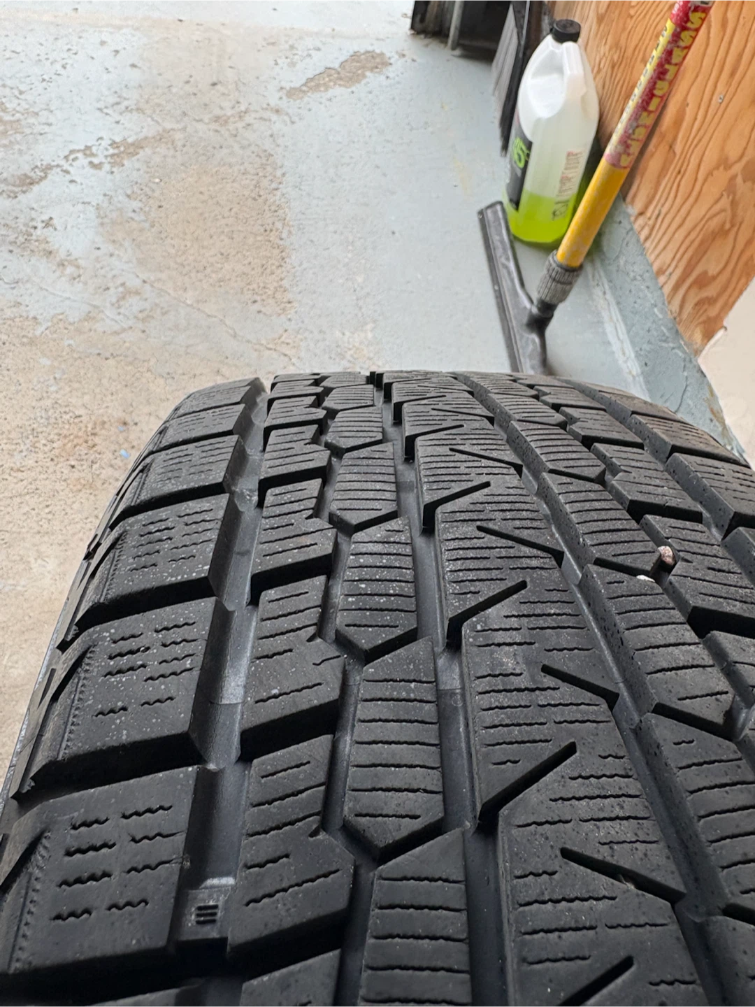 BMW X3 Winter Tires on Rims