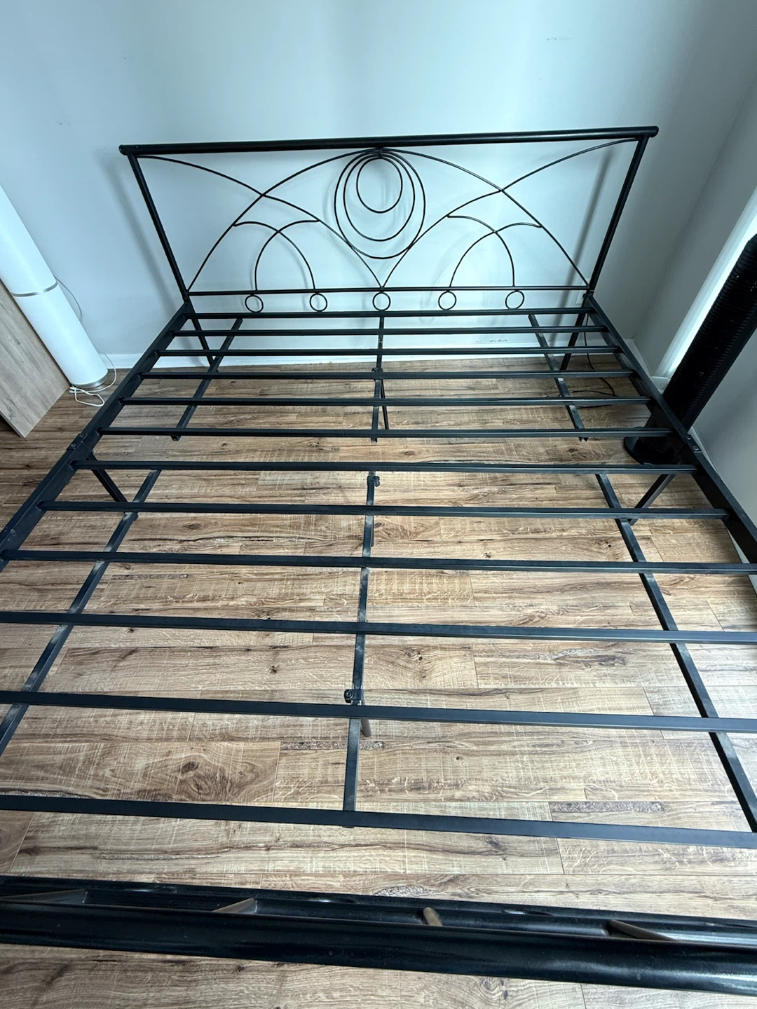 Black Metal King Size Bed Frame