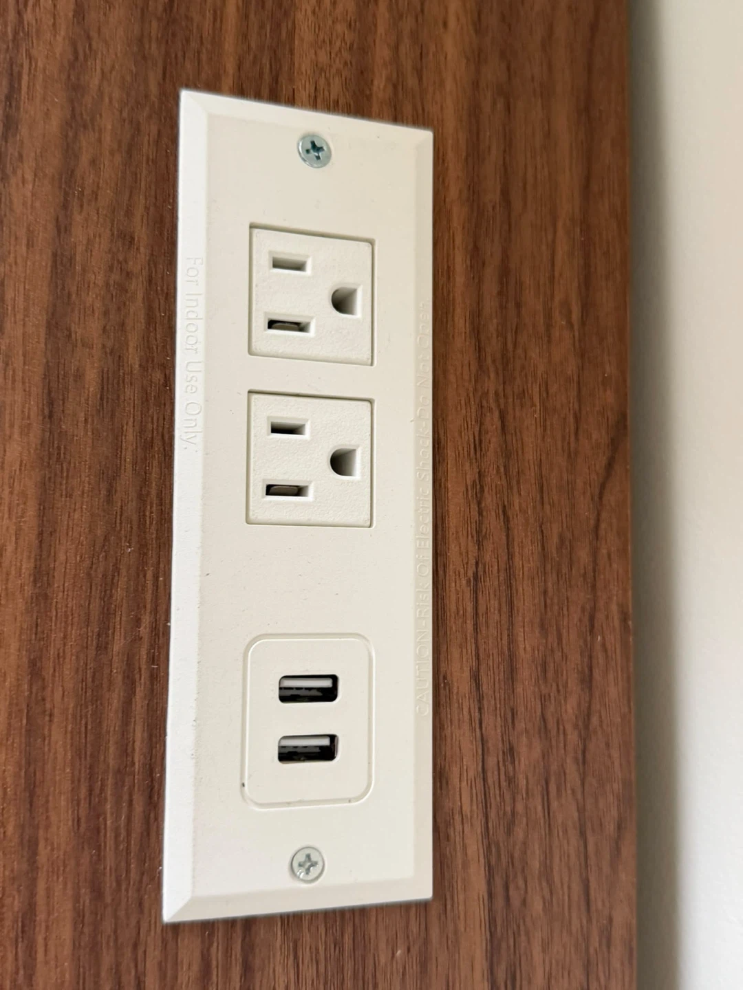 Nightstand with Integrated Power Outlets and USB Ports - photo 3