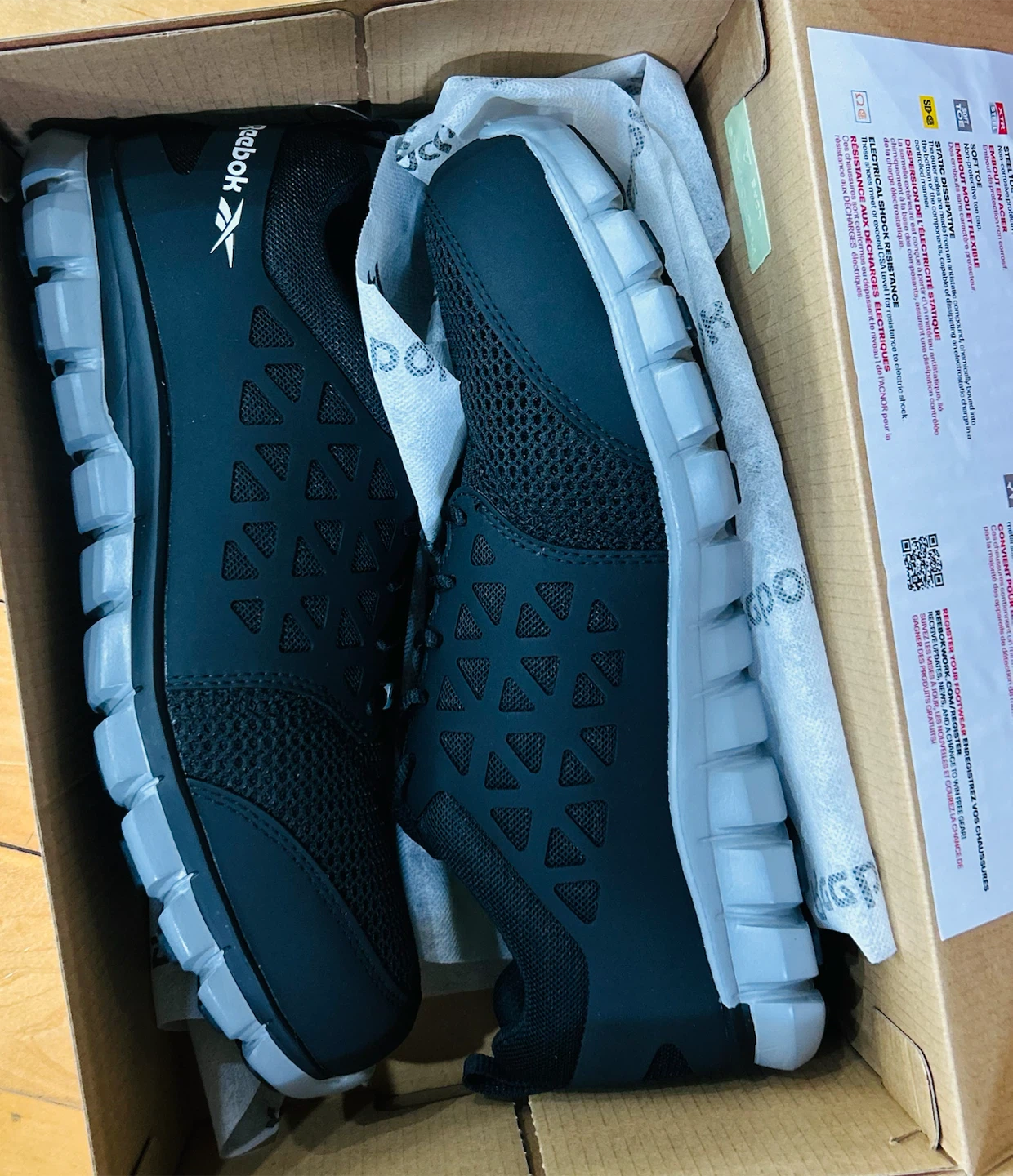 Reebok Sublite Cushion Work Shoes - Men's Size 11W - photo 3