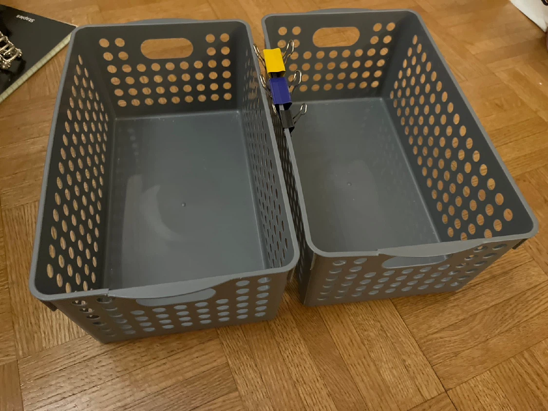 [Update] Four Plastic Storage Bins - photo 2