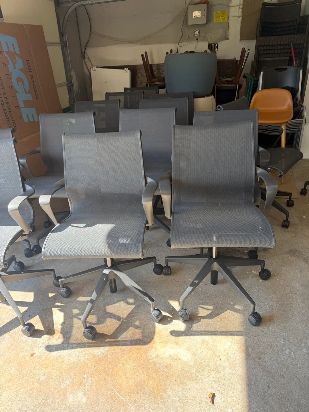 Herman Miller Setu chairs