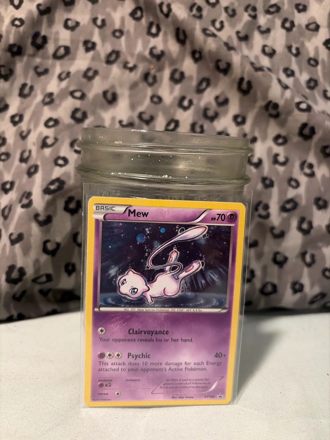 Pokemon Mew XY192 Promo Card