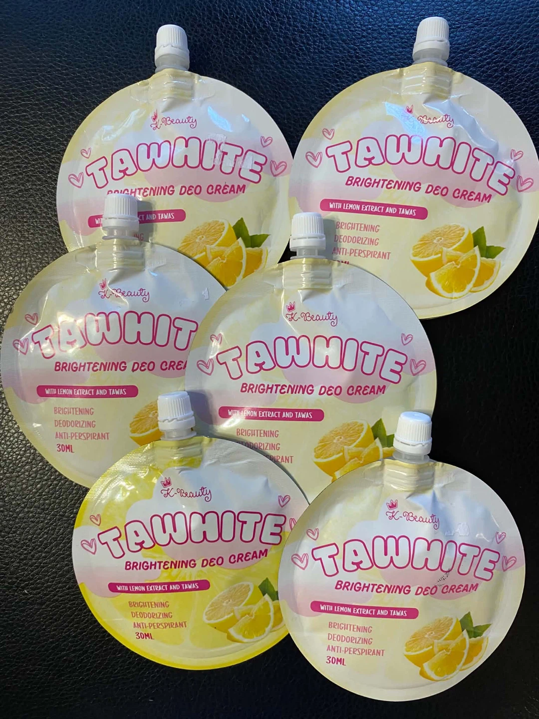 6 K-Beauty Tawhite Brightening Deo Cream Pouches - photo 3