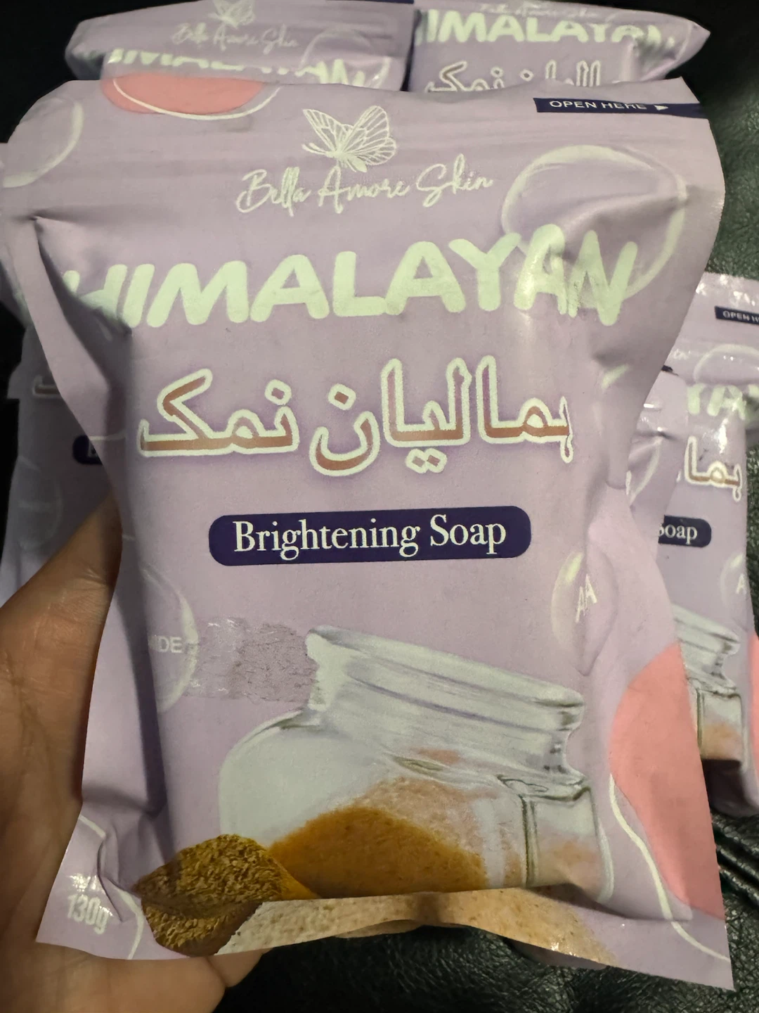 Bella Amore Skin Himalayan Brightening Soap Bars - photo 5