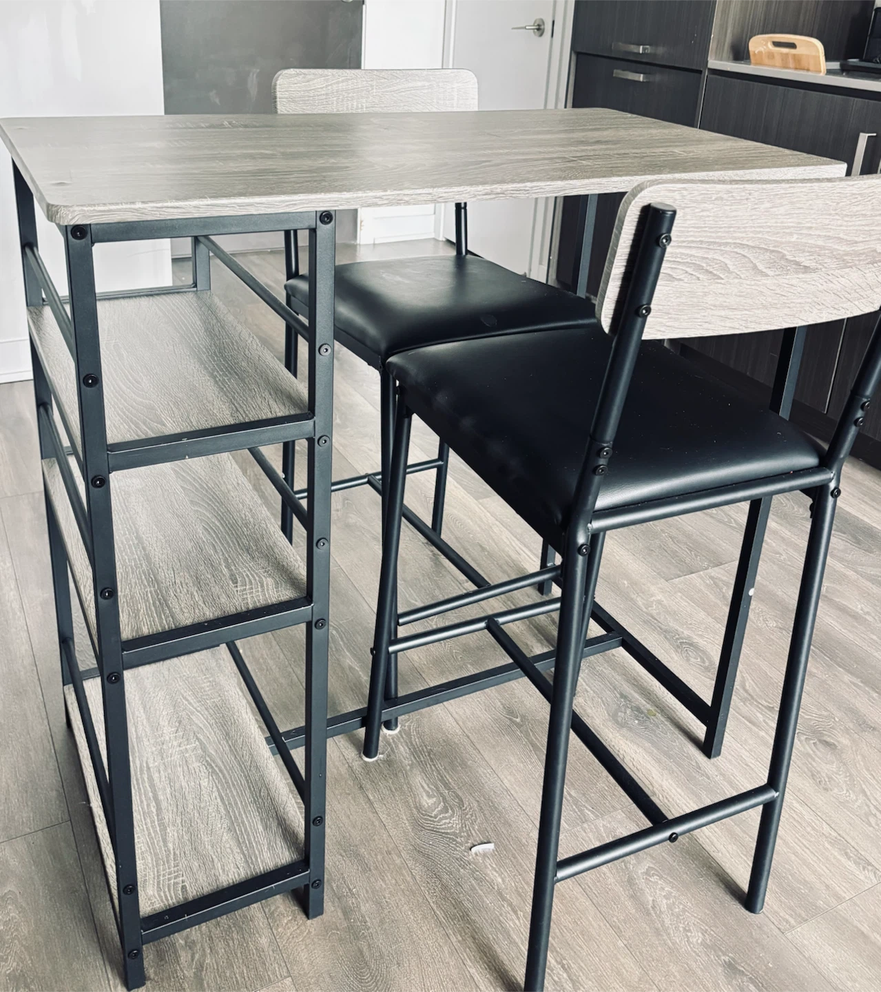 Dinning  Set with Shelving