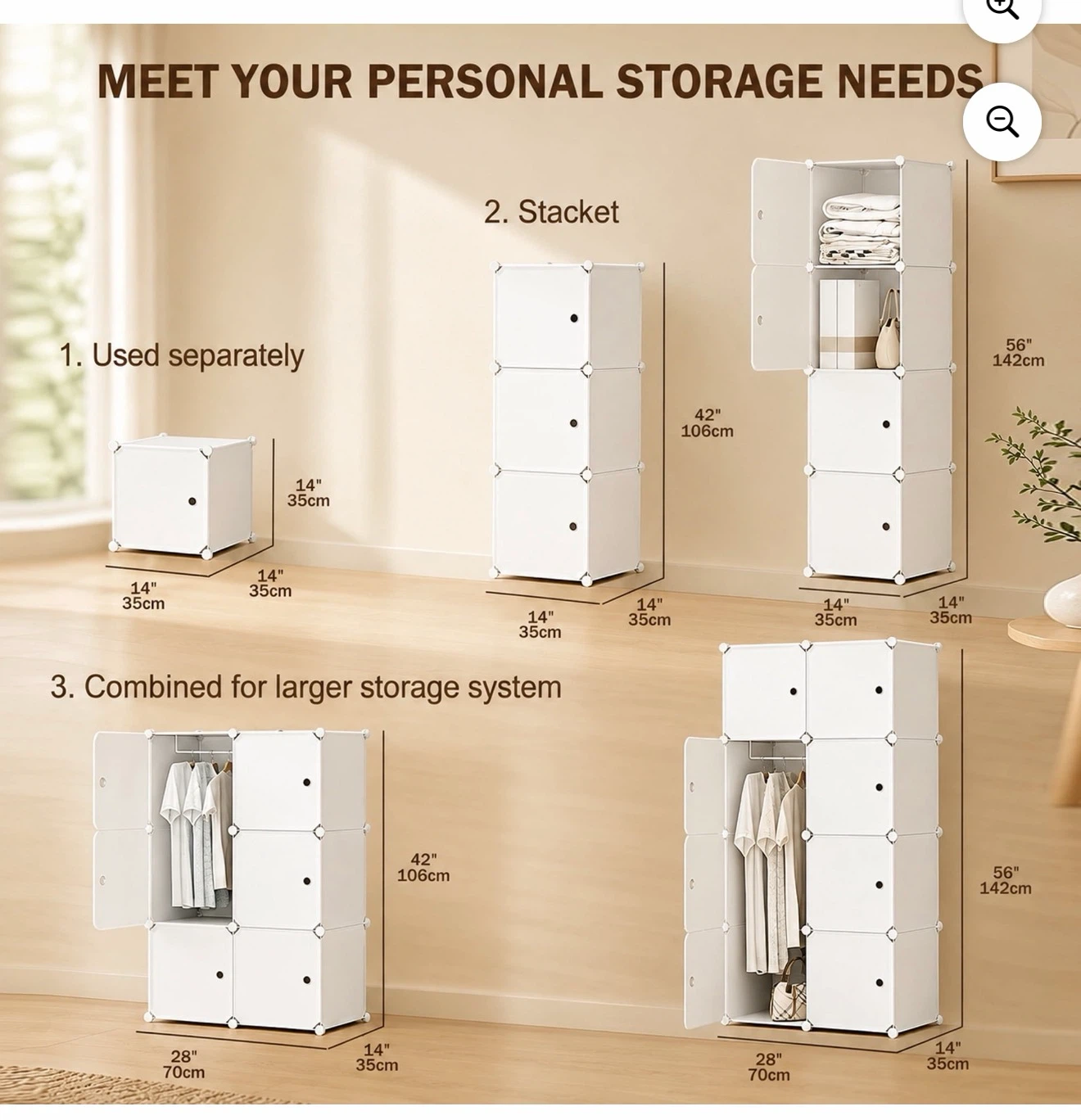 Modular Storage Organizer Unit - photo 2