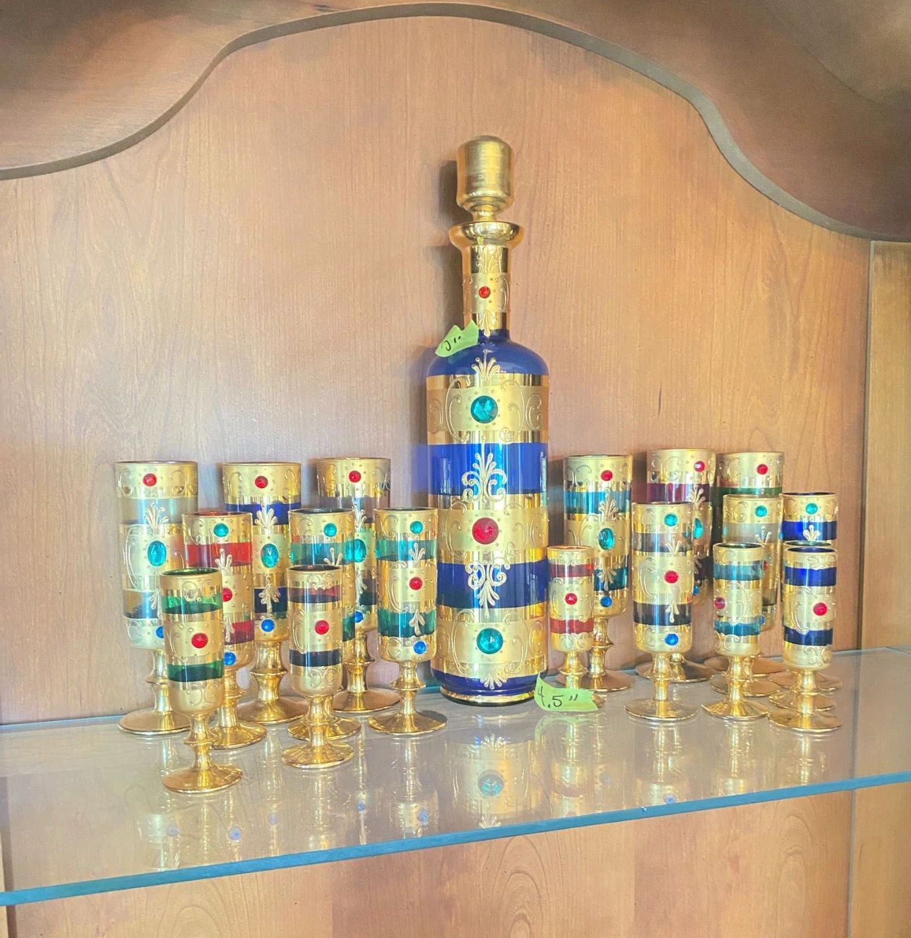Vintage Venetian Style Decanter Set - photo 2
