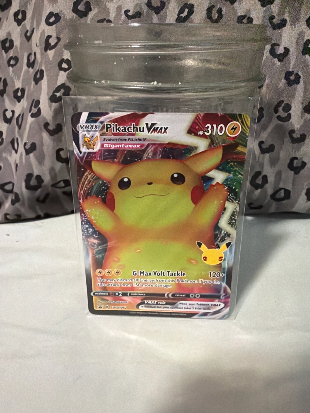 Pikachu VMAX SWSH062 Pokemon Card