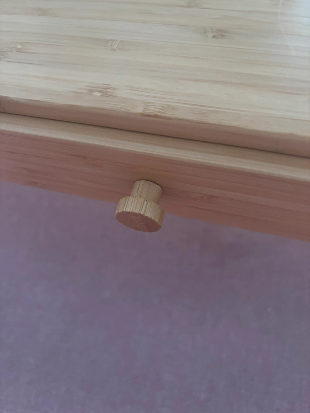 Bamboo Desk with Three Drawers - photo 2
