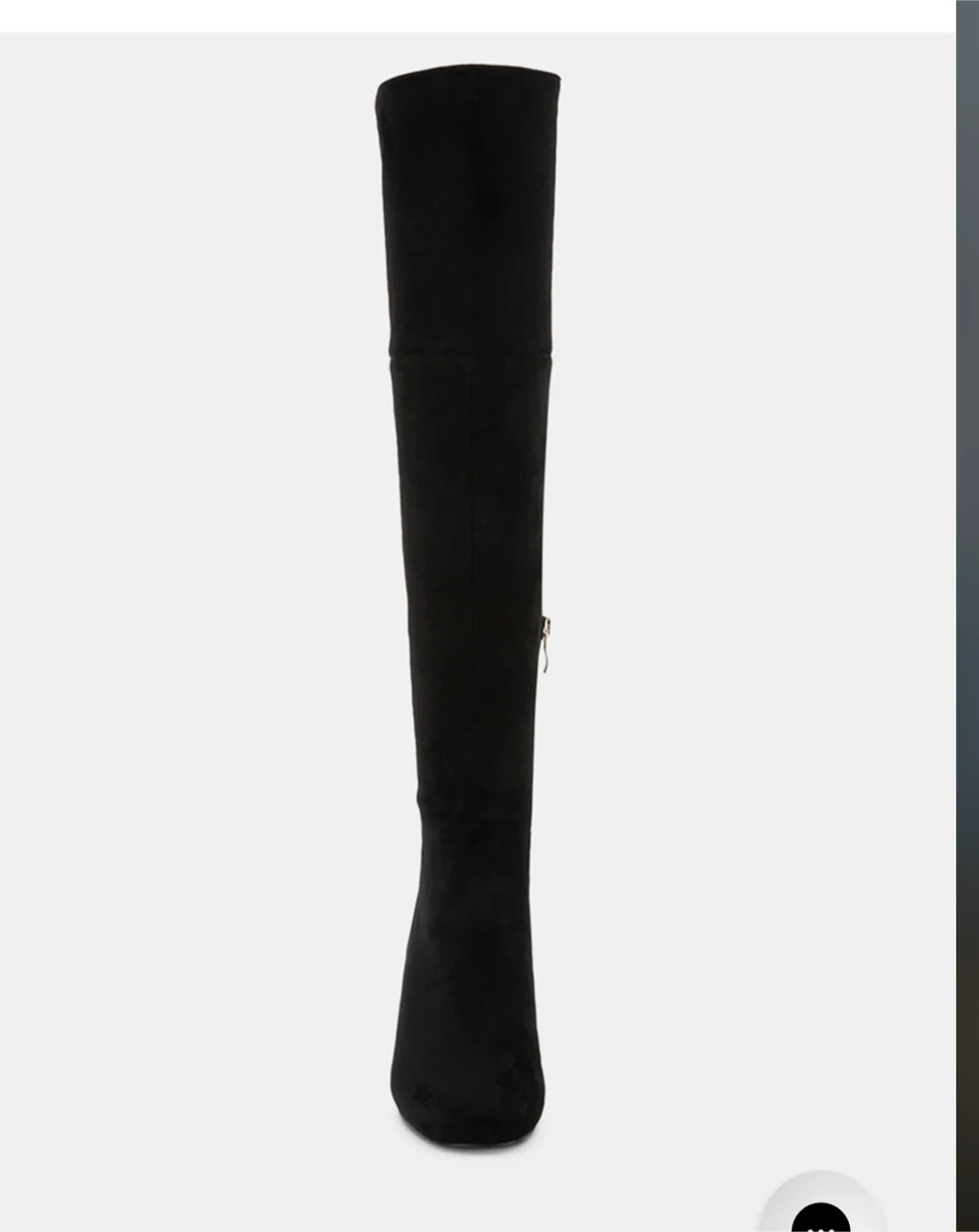 Steve Madden Black Over-the-Knee Boots
