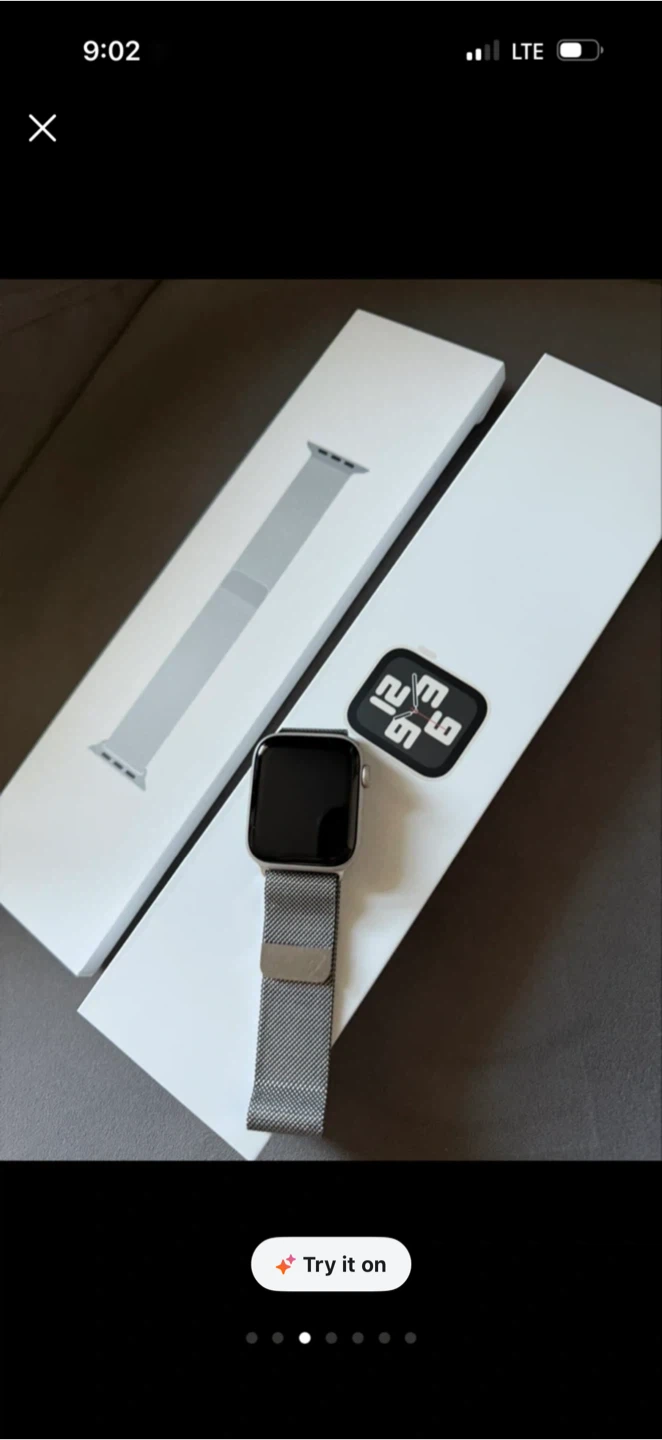 Apple Watch SE (2nd Gen) 44mm Starlight - photo 3