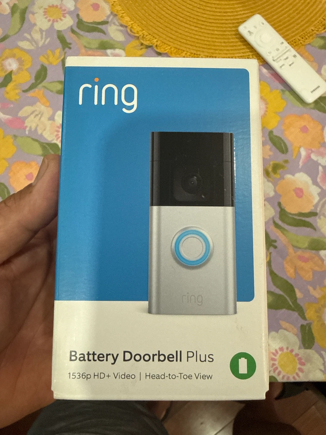 Ring Battery Doorbell Plus