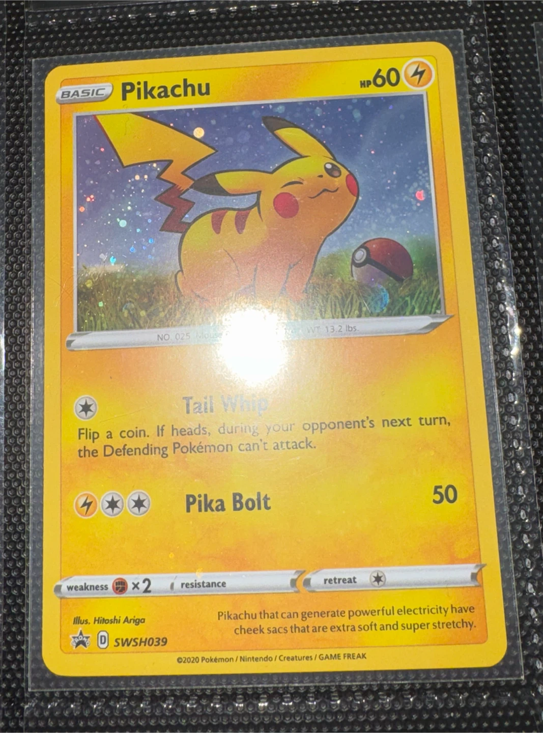Pikachu SWSH039 Pokemon Promo Card