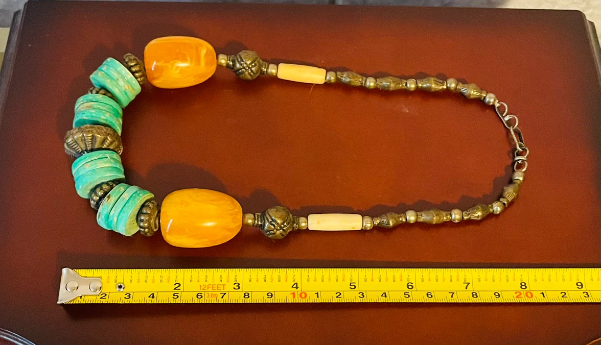 Vintage Statement Bead necklace - photo 3