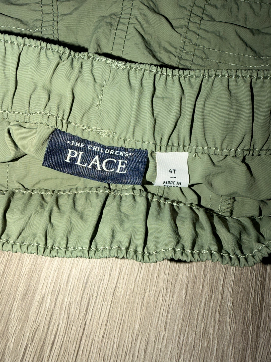 The Children's Place Olive Green Shorts 4T - photo 3