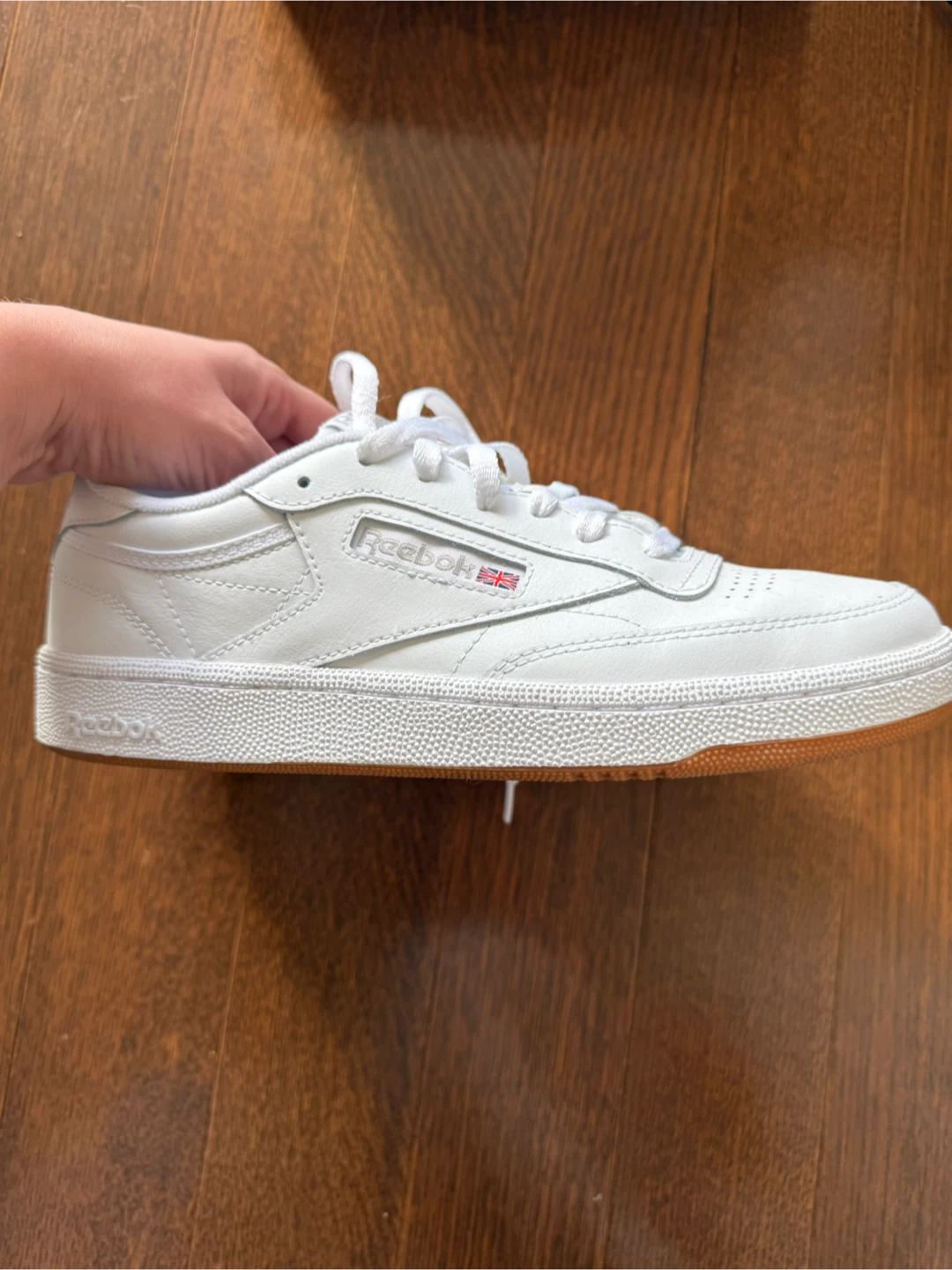 White Reebok Club C 85 Sneakers