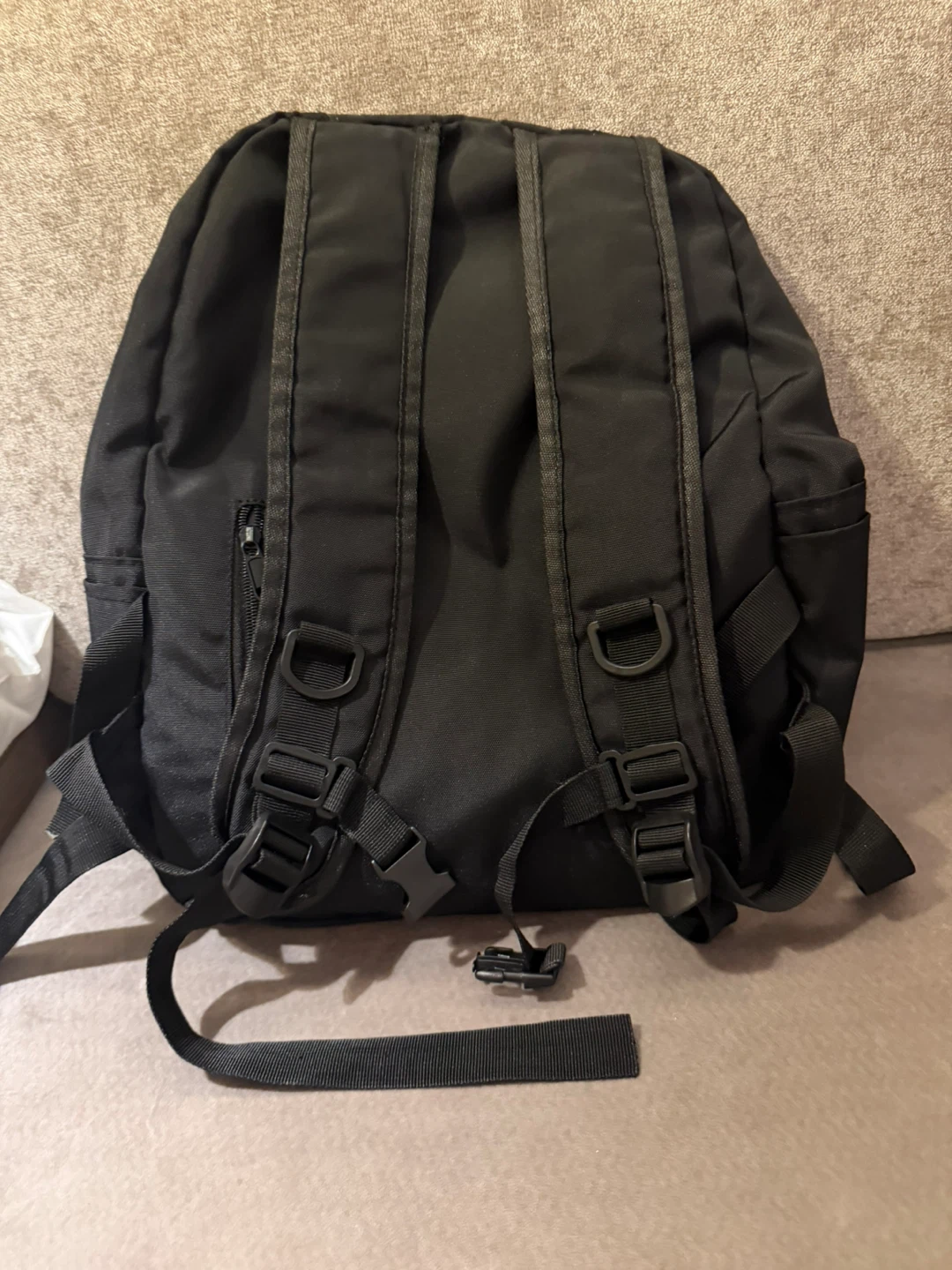 Black Multi-Pocket Backpack - photo 2