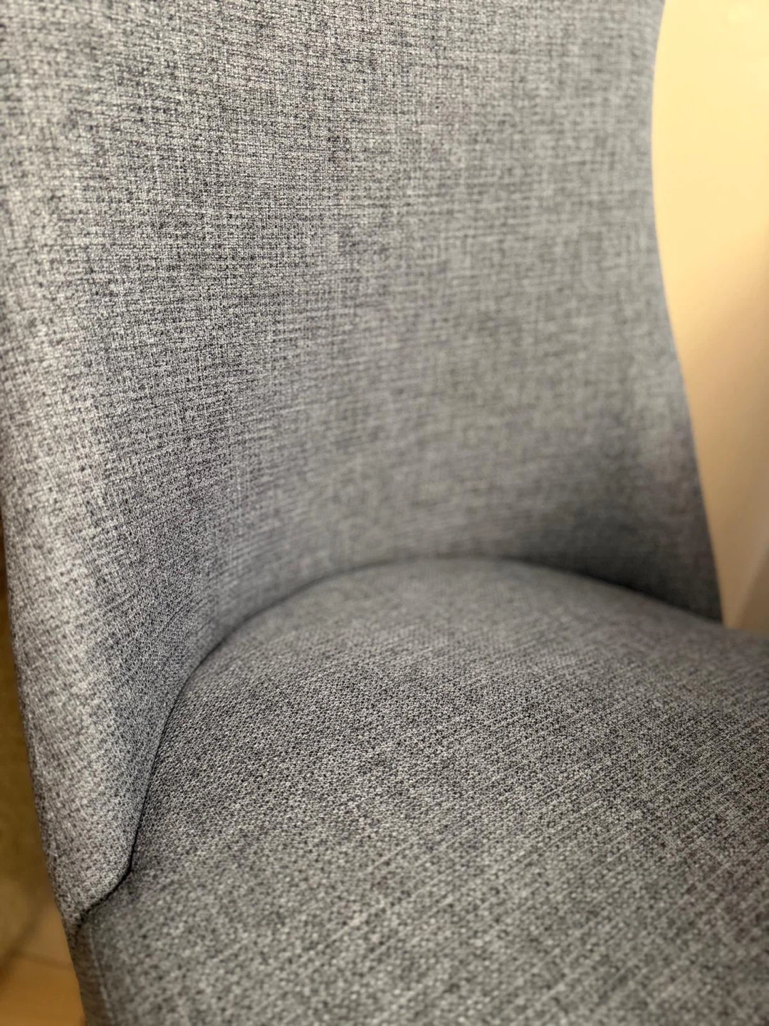 Pair Blue Upholstered Dining Chair - photo 4