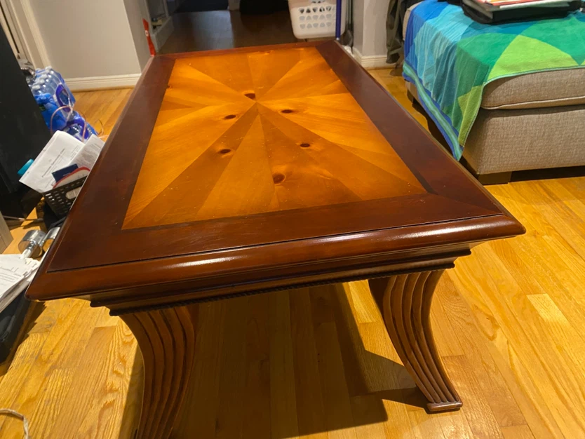 Wooden Coffee and End Table Set - photo 3