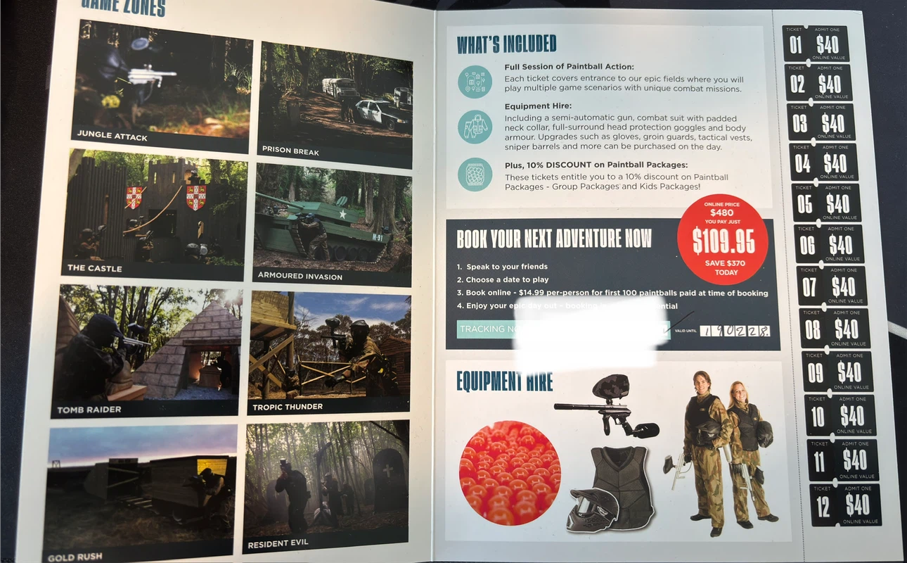 24 Optimum Paintball Admission Vouchers - photo 2