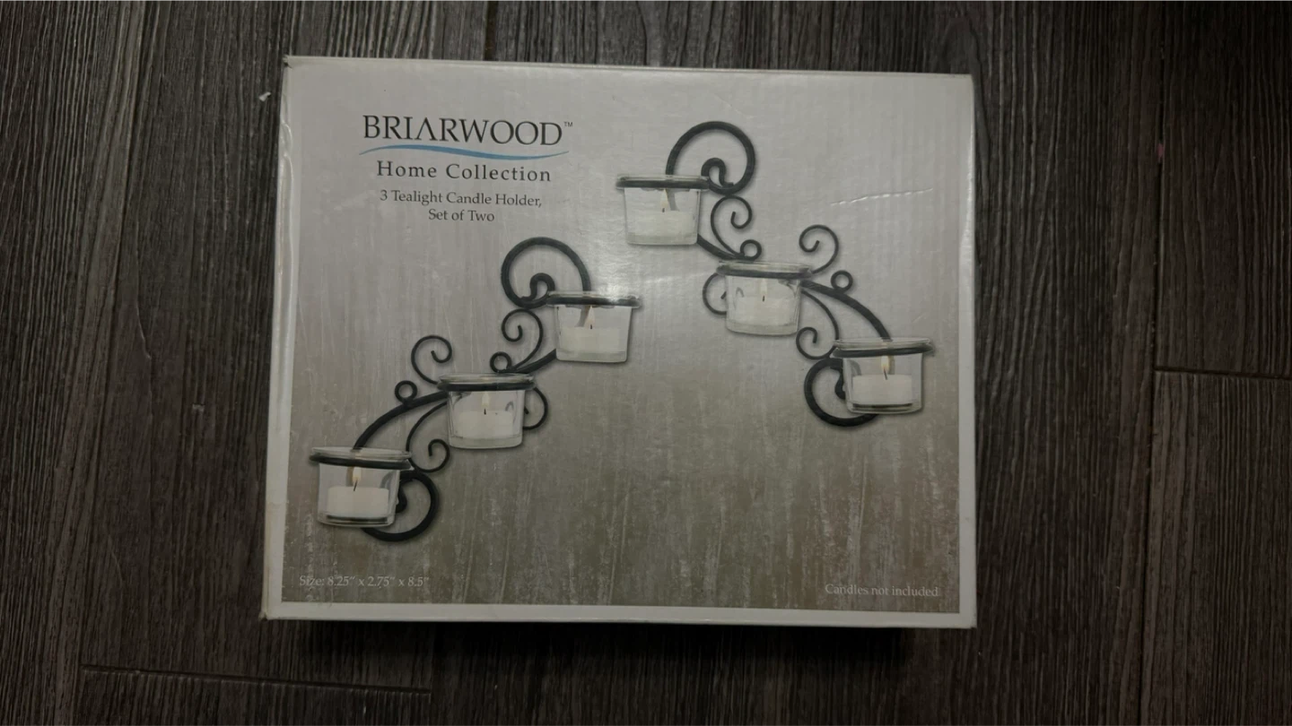Briarwood Home Collection 3 Tealight Candle   Holder - photo 2