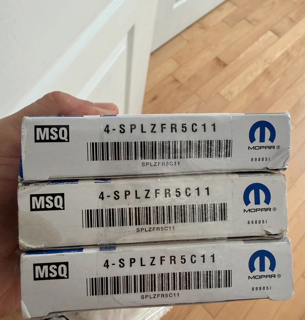 Mopar Nickel Spark Plugs Set of 4 - photo 3